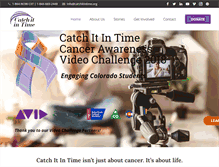 Tablet Screenshot of catchitintime.org